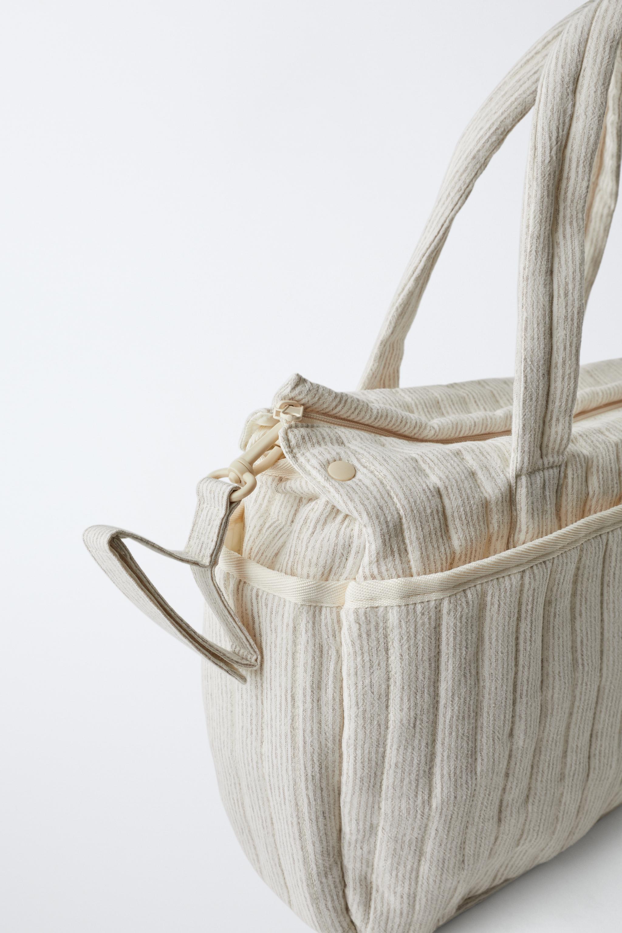 STRIPED DIAPER BAG PACK